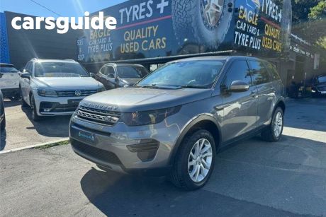 Grey 2016 Land Rover Discovery Sport Wagon TD4 180 HSE 5 Seat