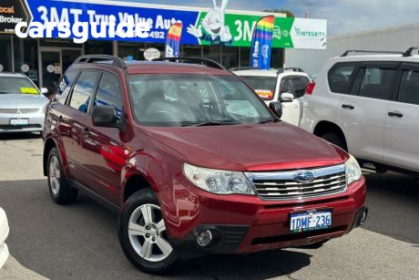 Red 2010 Subaru Forester Wagon X S3