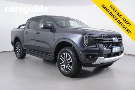 Grey 2023 Ford Ranger Double Cab Pick Up Sport 3.0 (4X4)