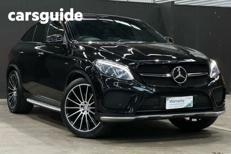 Black 2015 Mercedes-Benz GLE450 Coupe AMG 4Matic