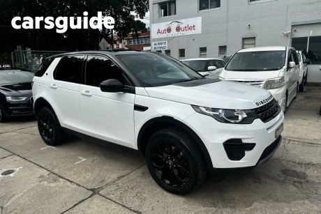 White 2018 Land Rover Discovery Sport Wagon TD4 (132KW) SE 5 Seat