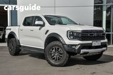 White 2022 Ford Ranger Double Cab Pick Up Raptor 3.0 (4X4)