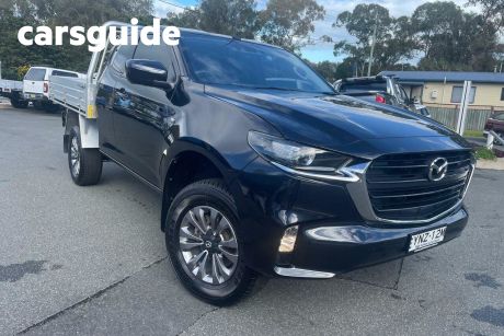 Blue 2021 Mazda BT-50 Freestyle Cab Chassis XT (4X4)