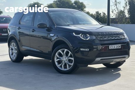 Black 2016 Land Rover Discovery Sport Wagon SD4 HSE Luxury