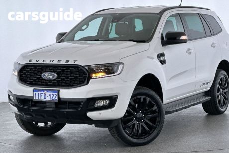 White 2022 Ford Everest Wagon Sport (4WD)