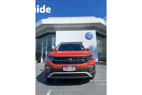 Orange 2023 Volkswagen T-Cross Wagon 85Tfsi Style (restricted Feat)