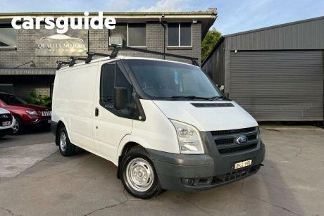 White 2008 Ford Transit Commercial SWB FWD Low Roof VM