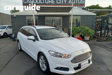 White 2018 Ford Mondeo Wagon Ambiente Tdci