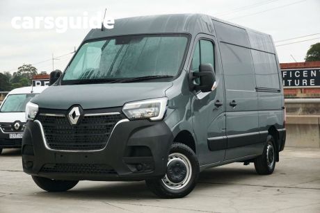 Grey 2023 Renault Master Commercial Pro Mid Roof MWB AMT 110kW