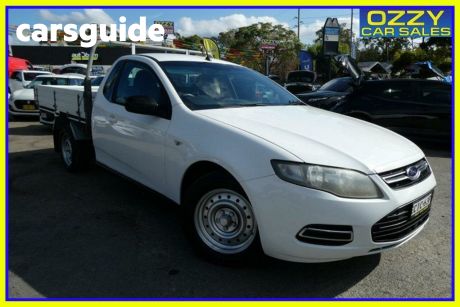 White 2013 Ford Falcon Cab Chassis