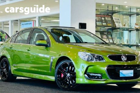 Green 2016 Holden Commodore Sedan SS-V Redline Reserve Edition