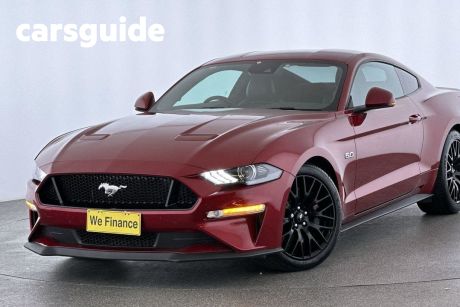 Red 2019 Ford Mustang Coupe Fastback GT 5.0 V8
