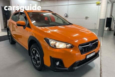 Orange 2018 Subaru XV Wagon 2.0I-L