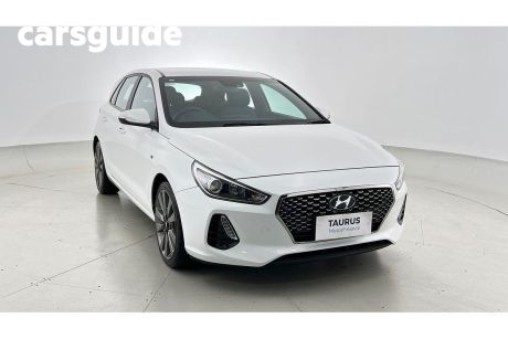 White 2017 Hyundai I30 Hatchback SR