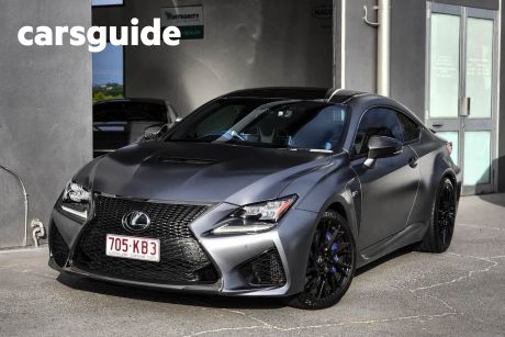 Grey 2018 Lexus RC F Coupe Special Edition (10TH Anni)