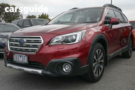 Red 2016 Subaru Outback Wagon 2.5I Premium