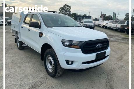 White 2018 Ford Ranger Double Cab Chassis XL 2.2 HI-Rider (4X2)