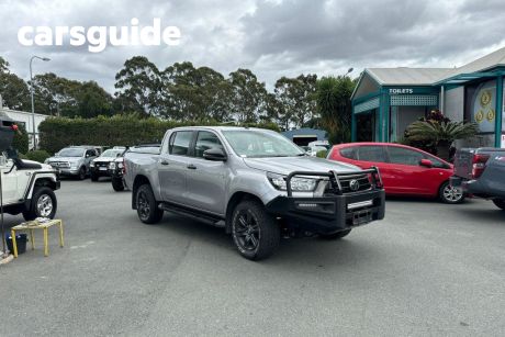 Silver 2021 Toyota Hilux Double Cab Pick Up SR (4X4)