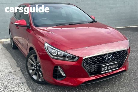 Red 2018 Hyundai I30 Hatchback SR Premium