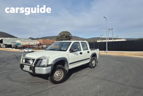 White 2008 Holden Rodeo Crew Cab Pickup LX