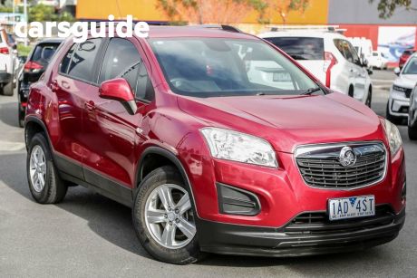 Red 2013 Holden Trax Wagon LS