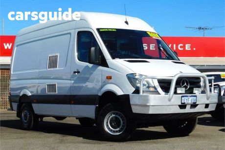 White 2015 Mercedes-Benz Sprinter Commercial 316CDI Low Roof MWB
