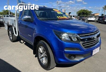Blue 2017 Holden Colorado Cab Chassis LS (4X2)