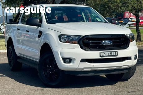 White 2022 Ford Ranger Double Cab Pick Up XLS 3.2 (4X4)
