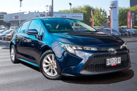Blue 2019 Toyota Corolla Sedan Ascent Sport + Navigation