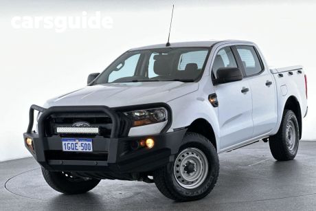 White 2018 Ford Ranger Crew Cab Utility 3.2 XL Plus (4X4)