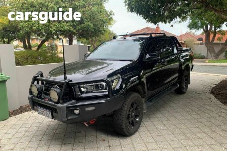 Black 2019 Toyota Hilux Double Cab Pick Up Rogue (4X4)