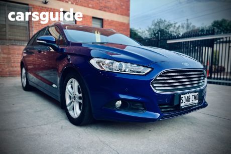 Blue 2015 Ford Mondeo Wagon Ambiente Tdci