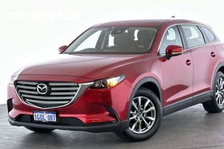 Red 2018 Mazda CX-9 Wagon Touring (fwd)