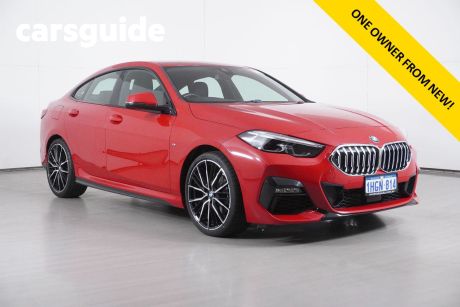 Red 2021 BMW 218I Coupe M Sport Gran Coupe