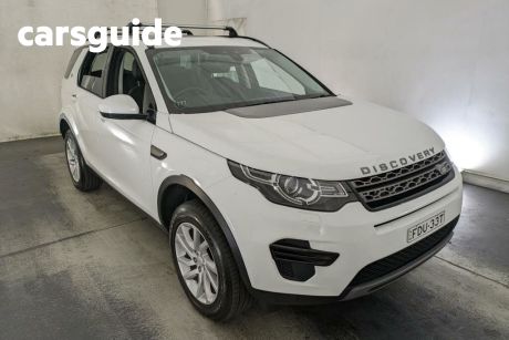 White 2019 Land Rover Discovery Sport Wagon TD4 (132KW) SE AWD