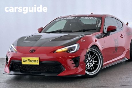 Red 2018 Toyota 86 Coupe GTS