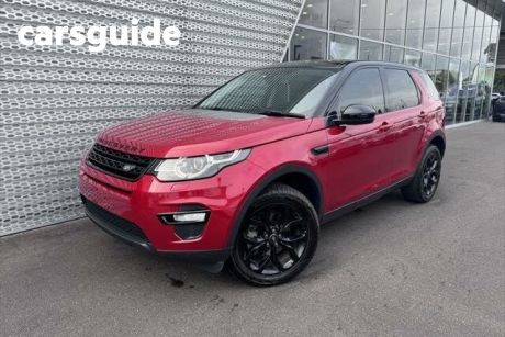 Red 2016 Land Rover Discovery Sport Wagon TD4 HSE