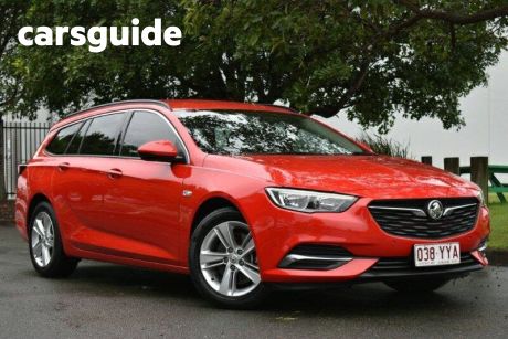 Red 2017 Holden Commodore Sportswagon LT
