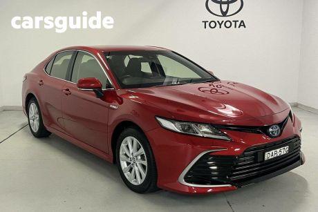 Red 2021 Toyota Camry OtherCar Hybrid