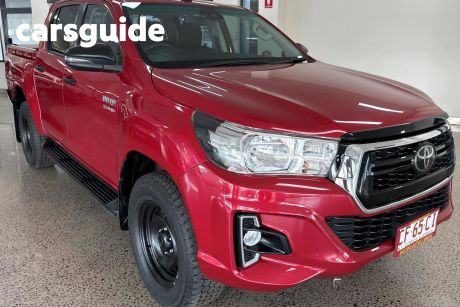 Red 2020 Toyota Hilux Double Cab Pick Up SR HI-Rider