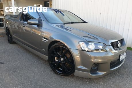 Grey 2010 Holden Commodore Utility SS