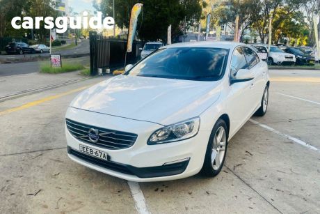 White 2014 Volvo S60 OtherCar Auotmatic 1.6L