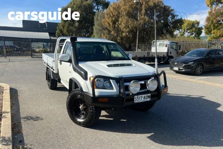 White 2010 Holden Colorado Cab Chassis LX (4X4)