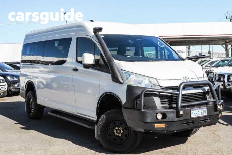 White 2021 Toyota HiAce Commercial Commuter