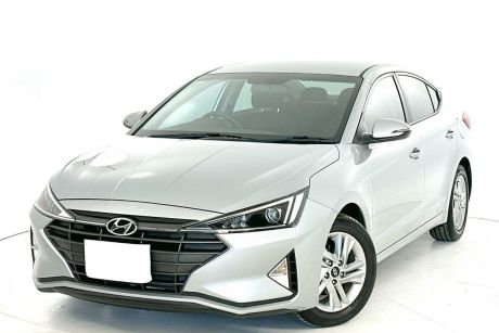Silver 2019 Hyundai Elantra Sedan Active