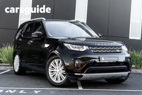 Black 2018 Land Rover Discovery Wagon SD4 HSE Luxury