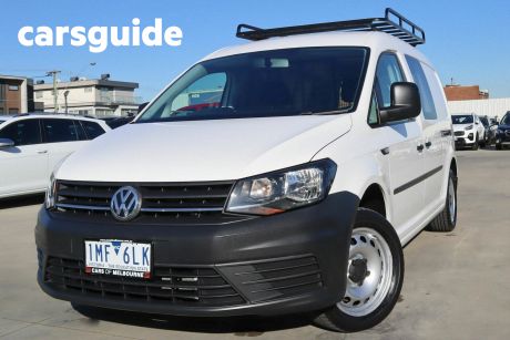 White 2018 Volkswagen Caddy Van Maxi VAN TSI220