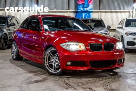Red 2012 BMW 120I Coupe
