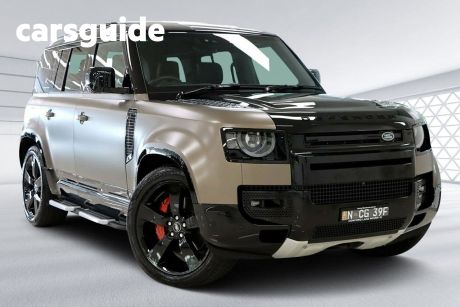 Gold 2022 Land Rover Defender Wagon 110 P400 X (294KW)