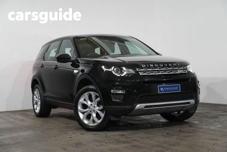Black 2018 Land Rover Discovery Sport Wagon SD4 (177KW) HSE 5 Seat